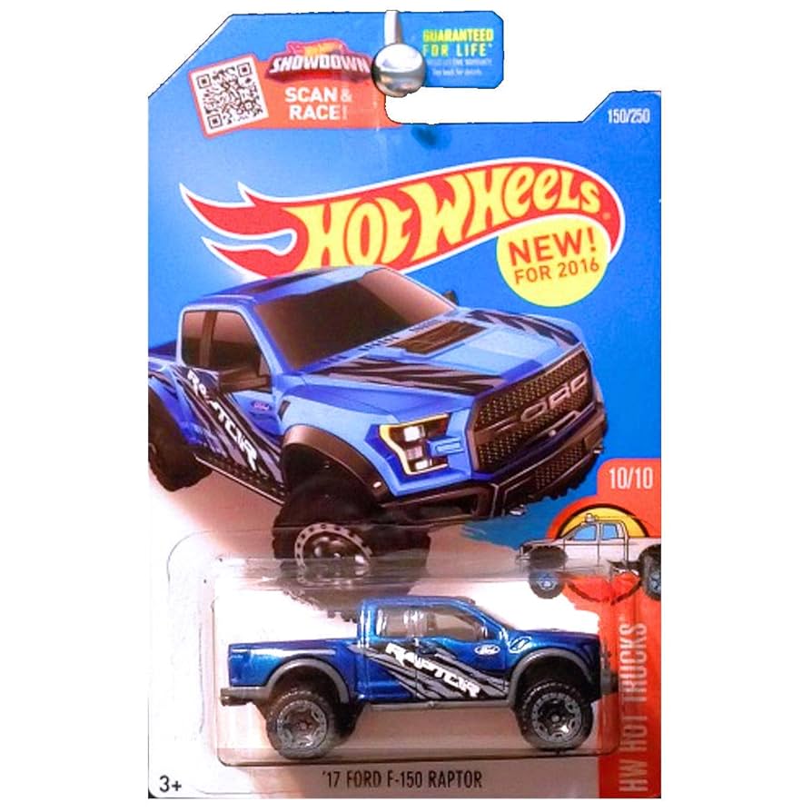 Hotwheels HWC  ’17 Ford Raptor F150 Hot Wheels HWC '17 Ford Raptor F150 Desert Special Edition